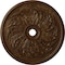 Ekena Millwork Sellek Ceiling Medallion (Fits Canopies up to 9"), 42 1/8"OD x 1 7/8"P, Root Beer Crackle CM42SKRBC - alternate 1